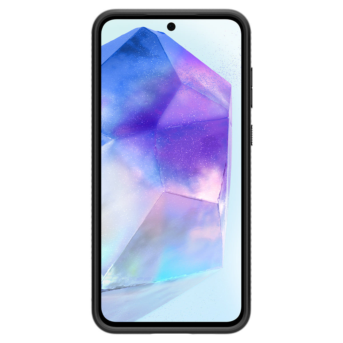 Spigen Liquid Air, matte black - Samsung Galaxy A55