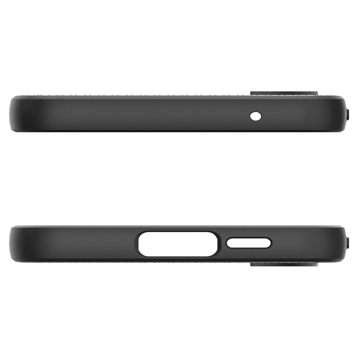 Spigen Liquid Air, matte black - Samsung Galaxy A55