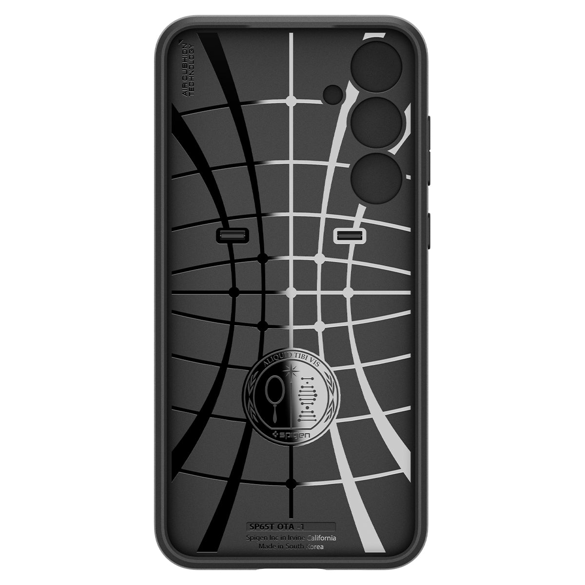 Spigen Optik Armor, black - Samsung Galaxy A55