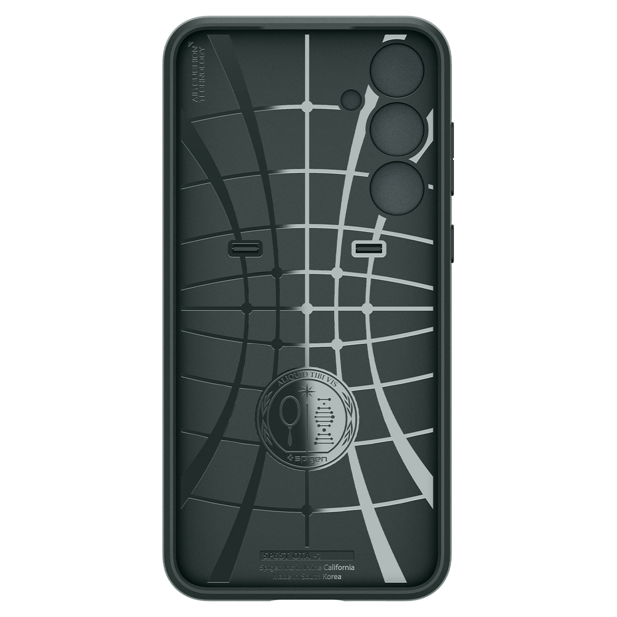 Spigen Optik Armor, abyss green - Samsung Galaxy A55