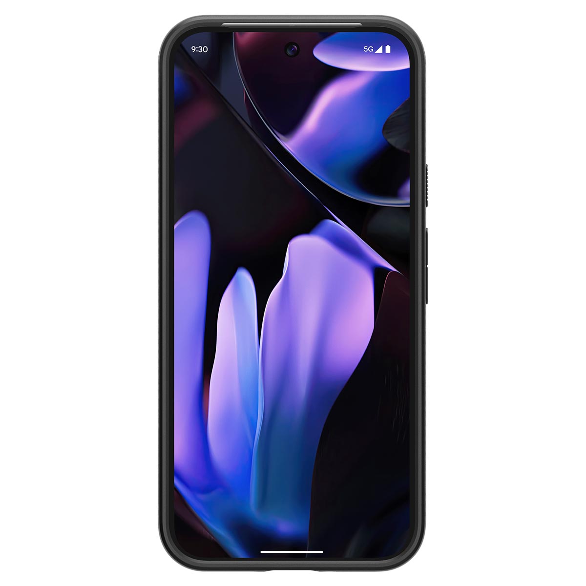 Spigen Liquid Air, matte black - Google Pixel 9 Pro XL