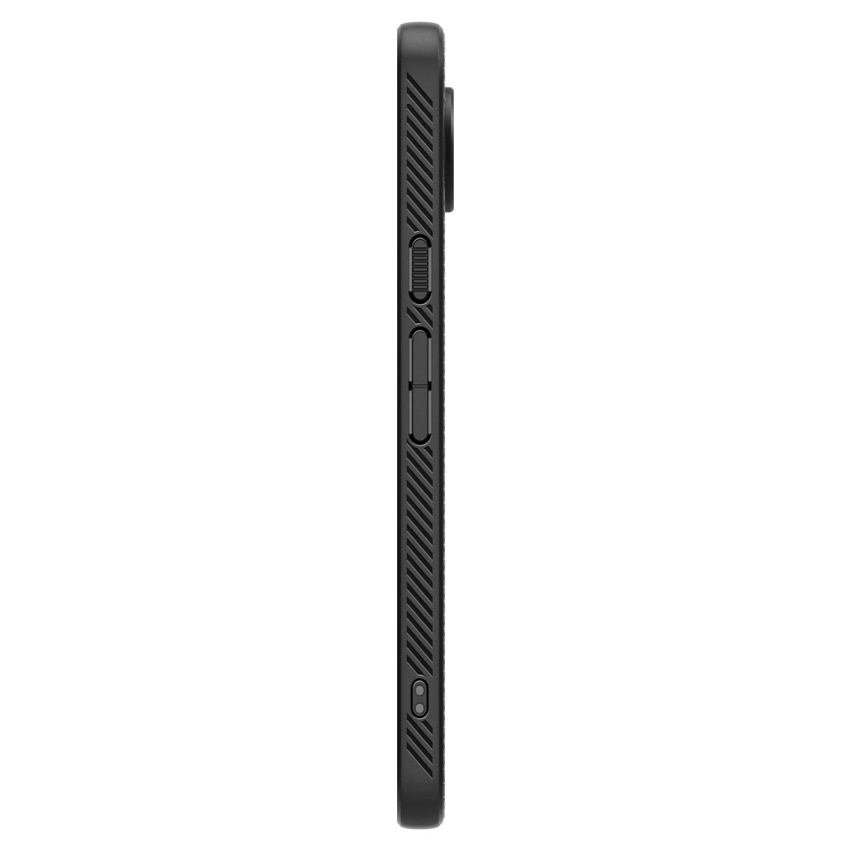 Spigen Liquid Air, matte black - Google Pixel 9 Pro XL
