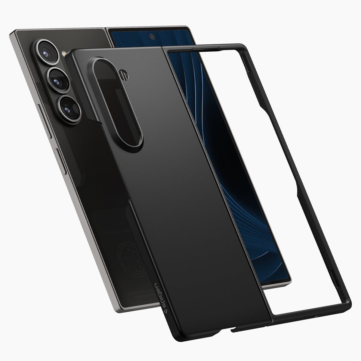 Spigen Air Skin, black - Samsung Galaxy Z Fold6