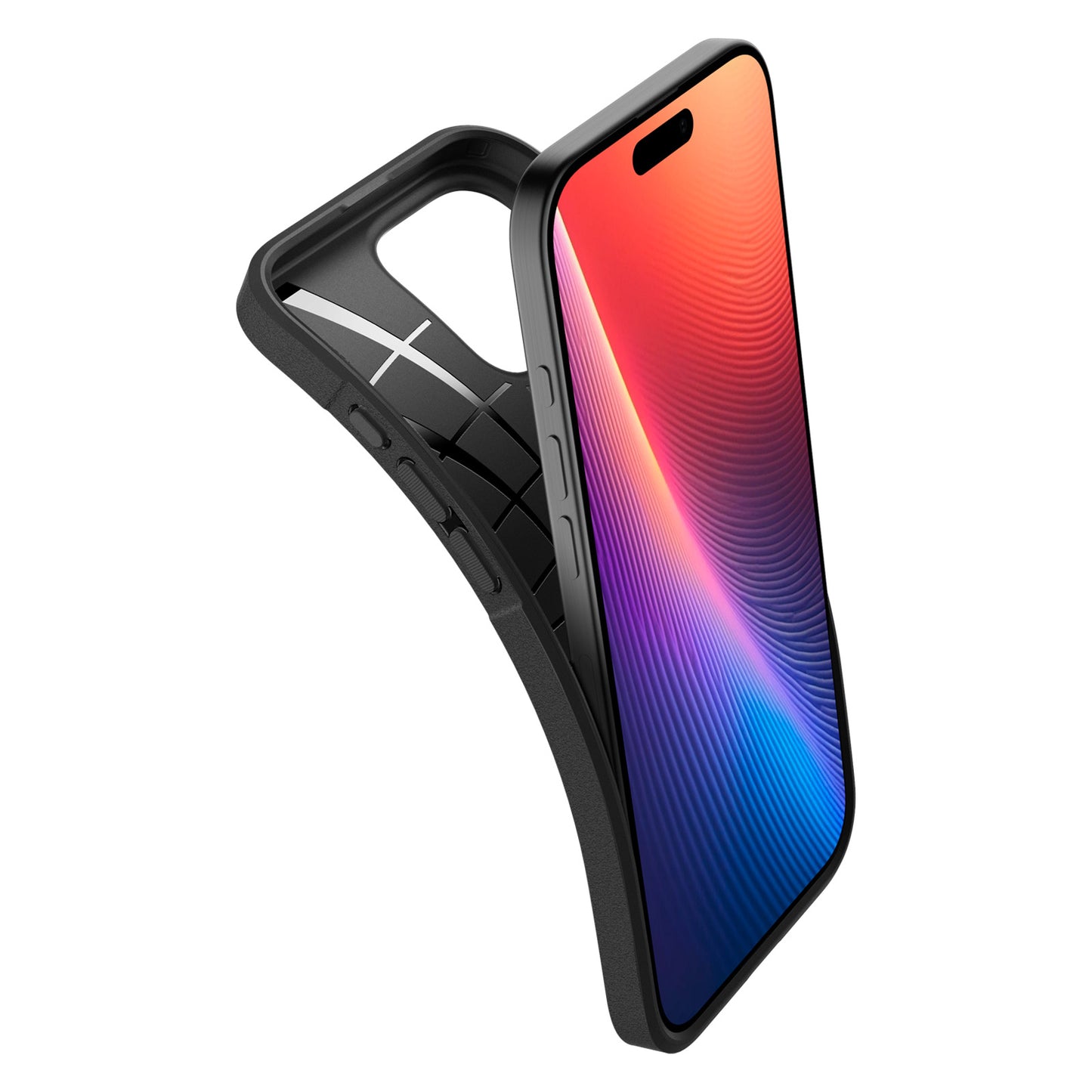 Spigen Core Armor, matte black - iPhone 16 Pro Max