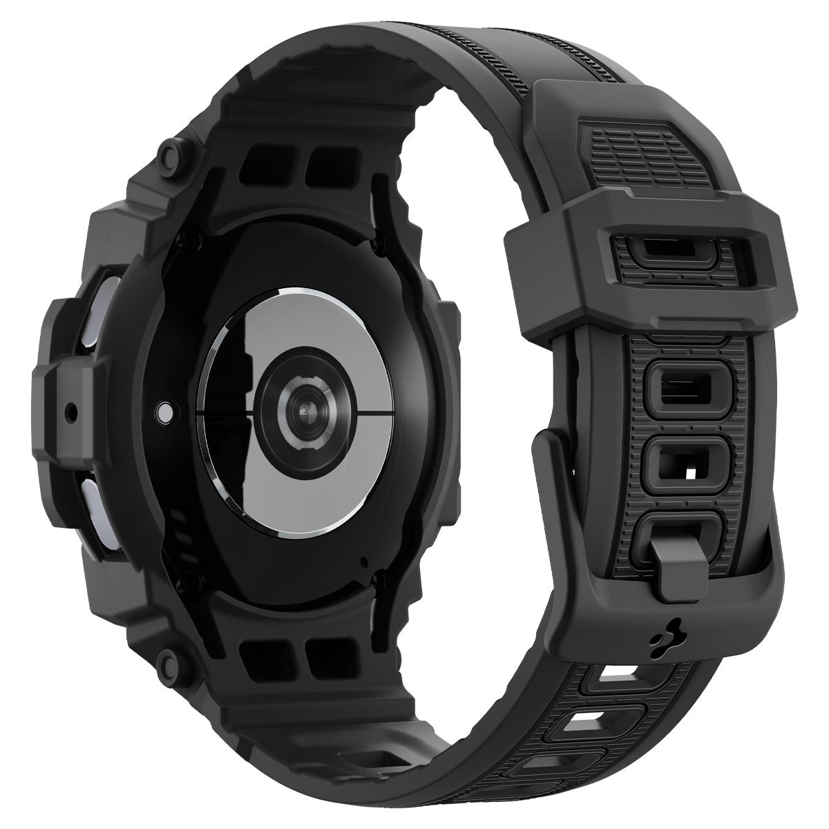 Spigen Rugged Armor Pro, matte black - Samsung Galaxy Watch7 (44mm)