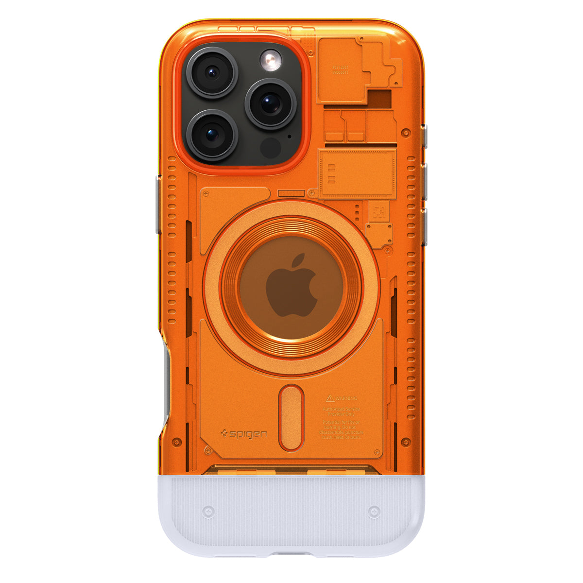 Spigen Classic C1 MagSafe, tangerine - iPhone 16 Pro Max