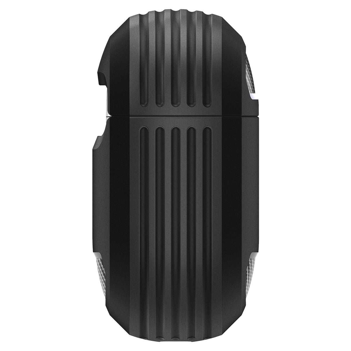 Spigen Rugged Armor, matte black - AirPods 4
