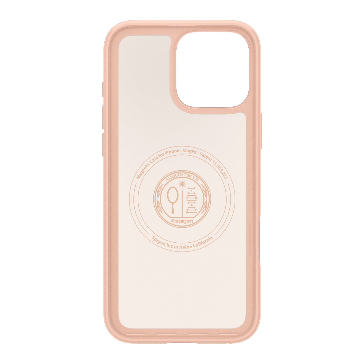 Spigen Thin Fit MagSafe, rose titanium - iPhone 16 Pro Max