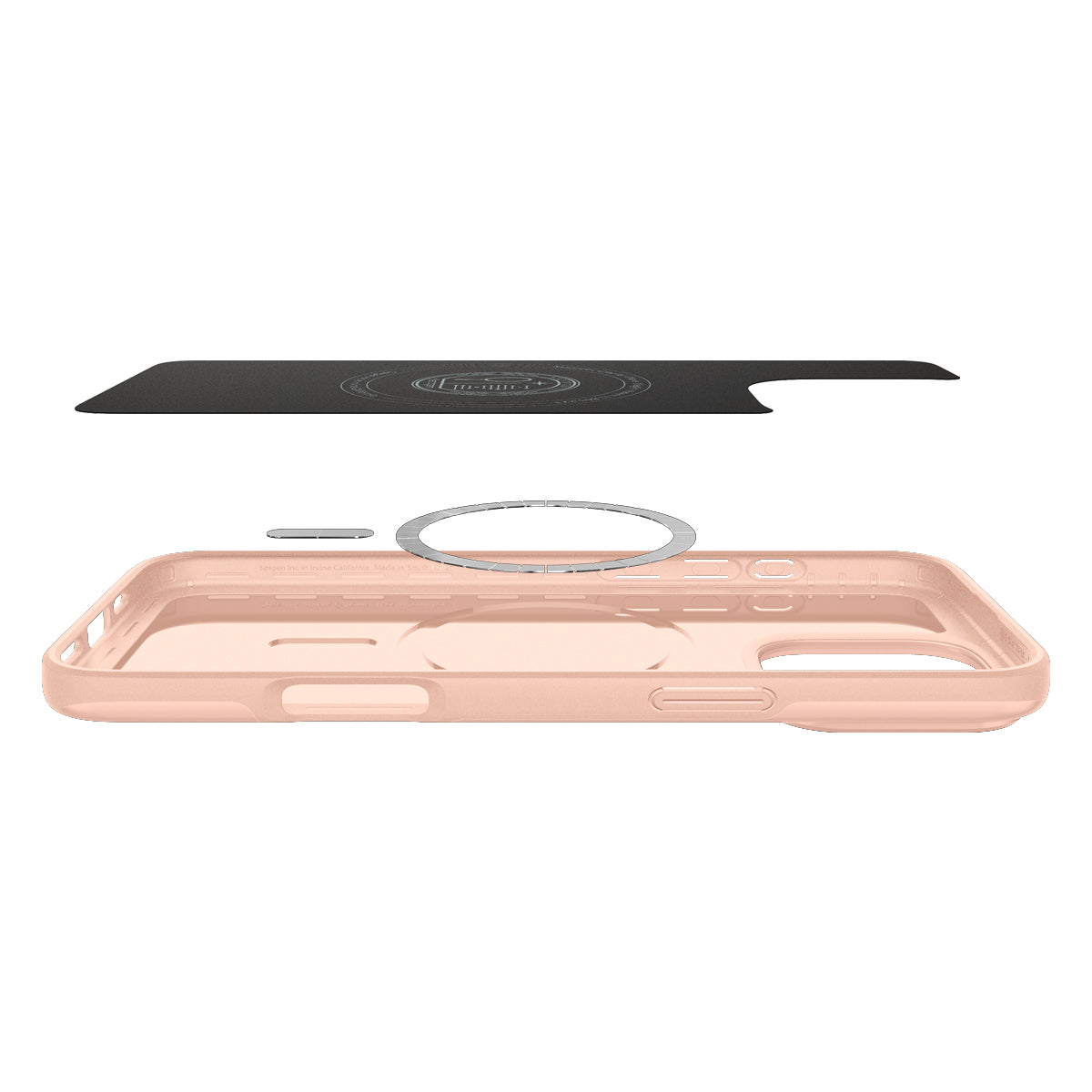 Spigen Thin Fit MagSafe, rose titanium - iPhone 16 Pro Max
