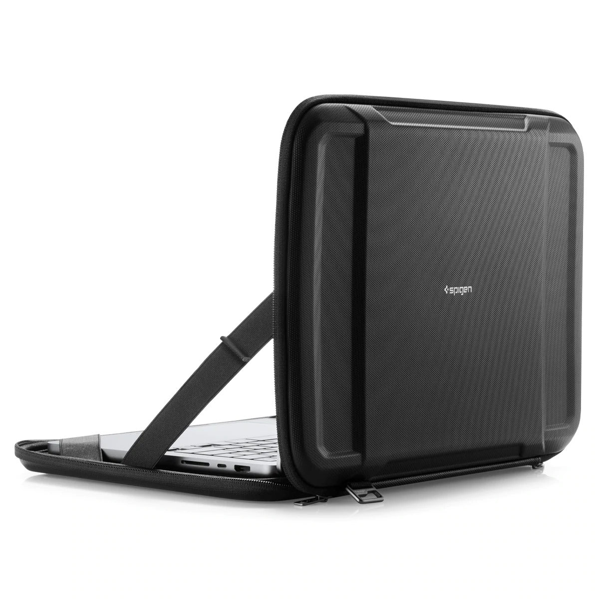 Spigen Rugged Armor Pro, black - MacBook Pro 14" M3 2023/M2 2023/M1 2021