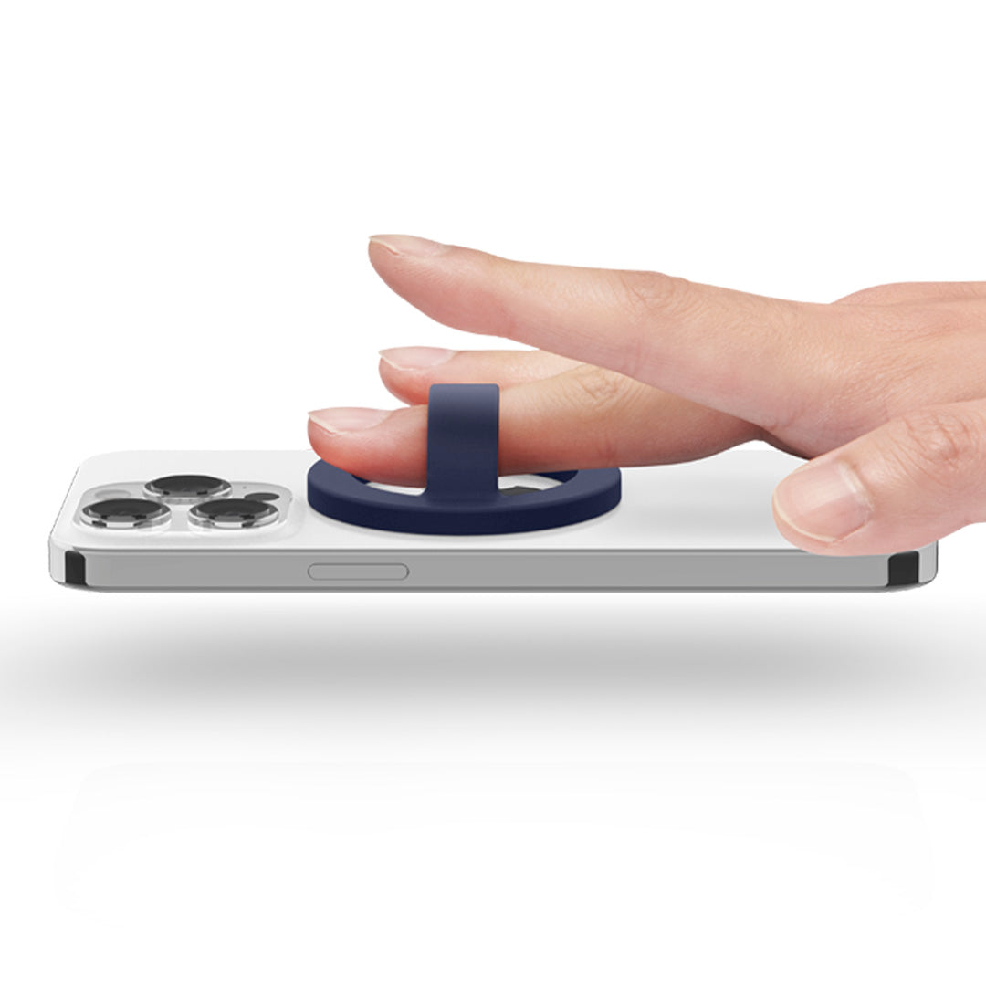 Spigen Caseology Nano Pop MagSafe Silicone Holder, blueberry navy