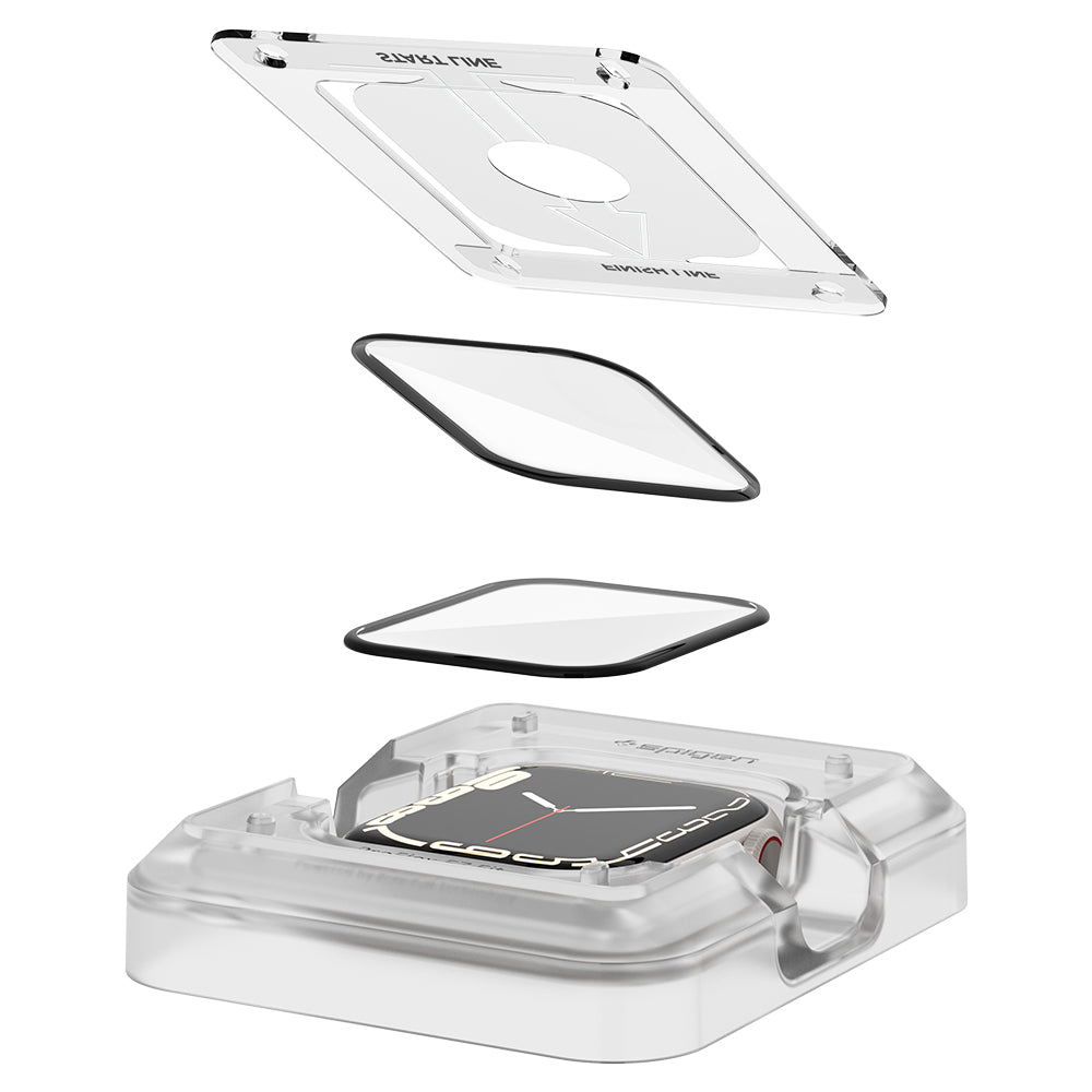 Spigen ProFlex EZ Fit 2 Pack - Apple Watch 9/8/7 41mm