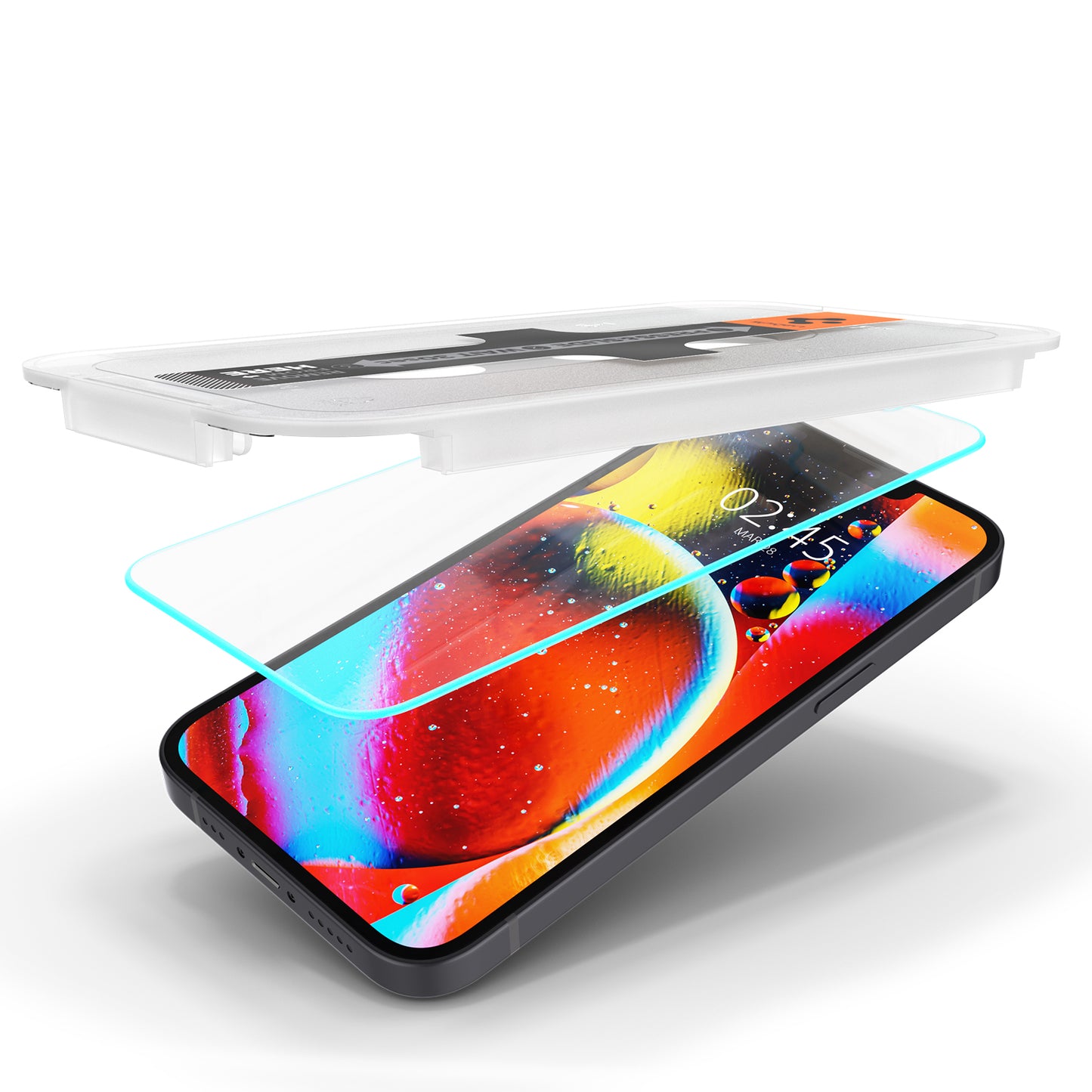 Spigen tR EZ Fit, transparency sensor open 2 Pack - iPhone 13 mini