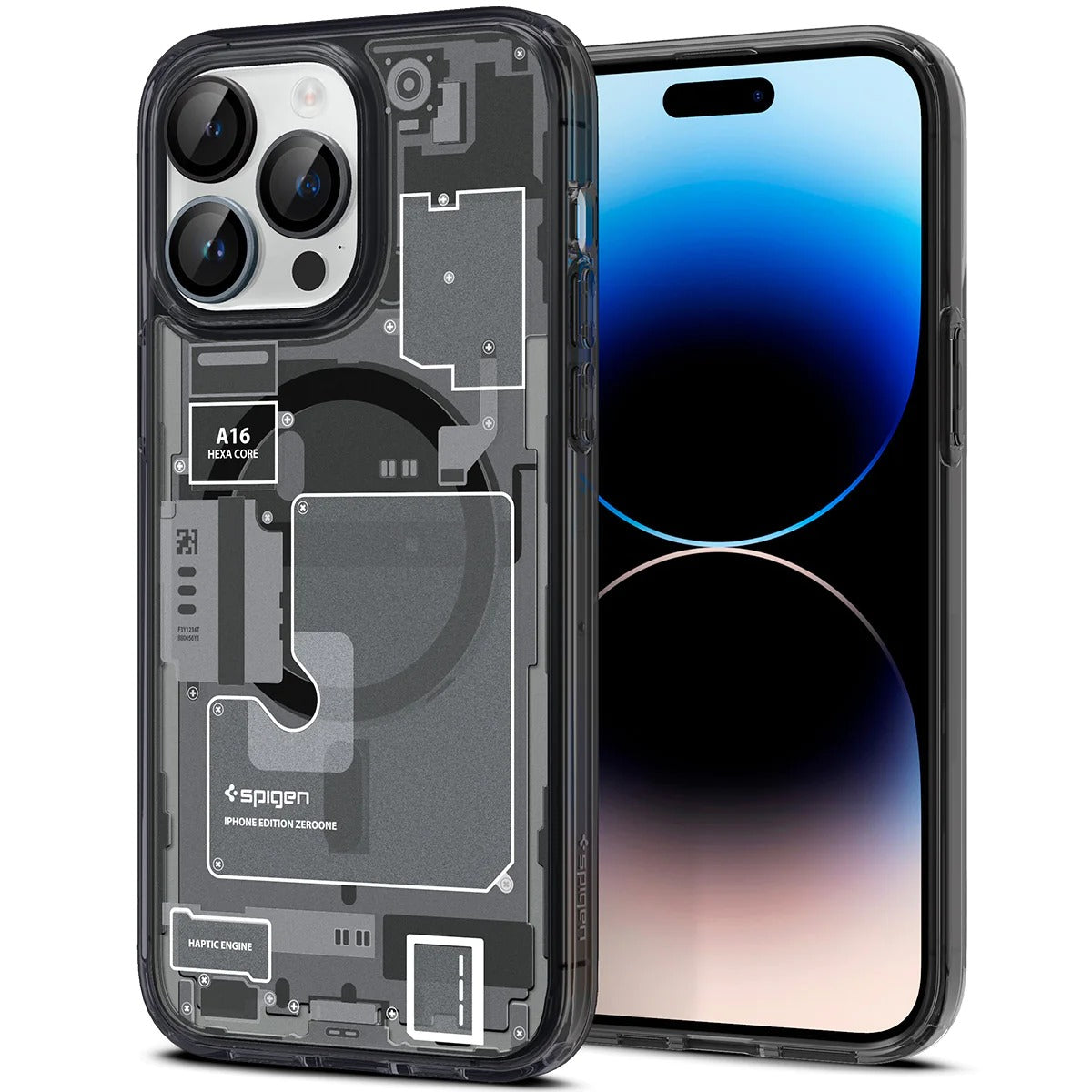 Spigen Glass EZ Fit Optik Pro 2 Pack, zero one - iPhone 15 Pro/15 Pro Max/14 Pro/14 Pro Max