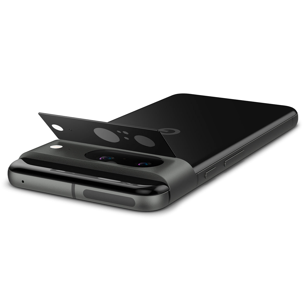 Spigen Glass tR EZ Fit Optik Black 2 Pack - Google Pixel 8