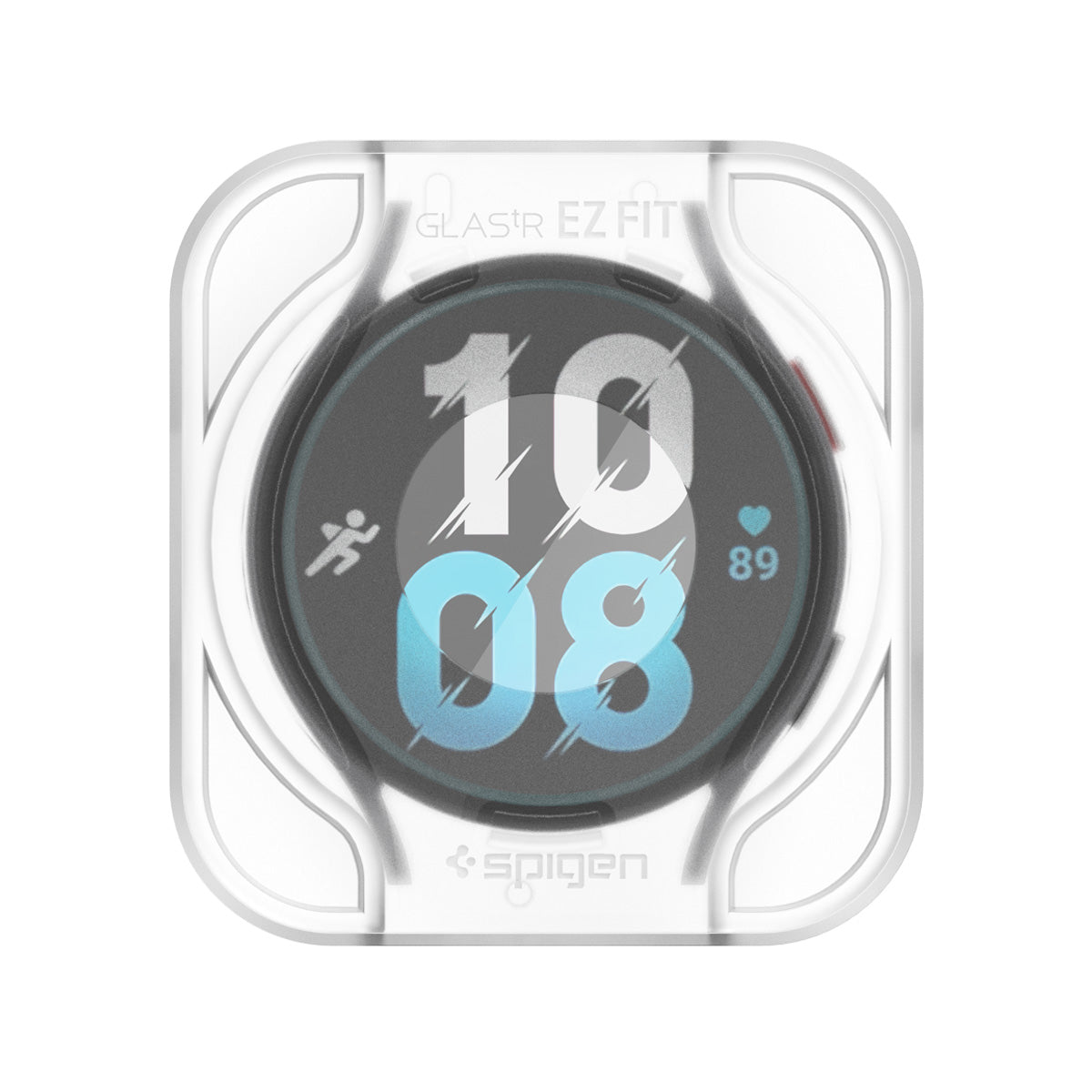 Spigen Glass tR EZ Fit 2 Pack - Samsung Galaxy Watch6 40mm