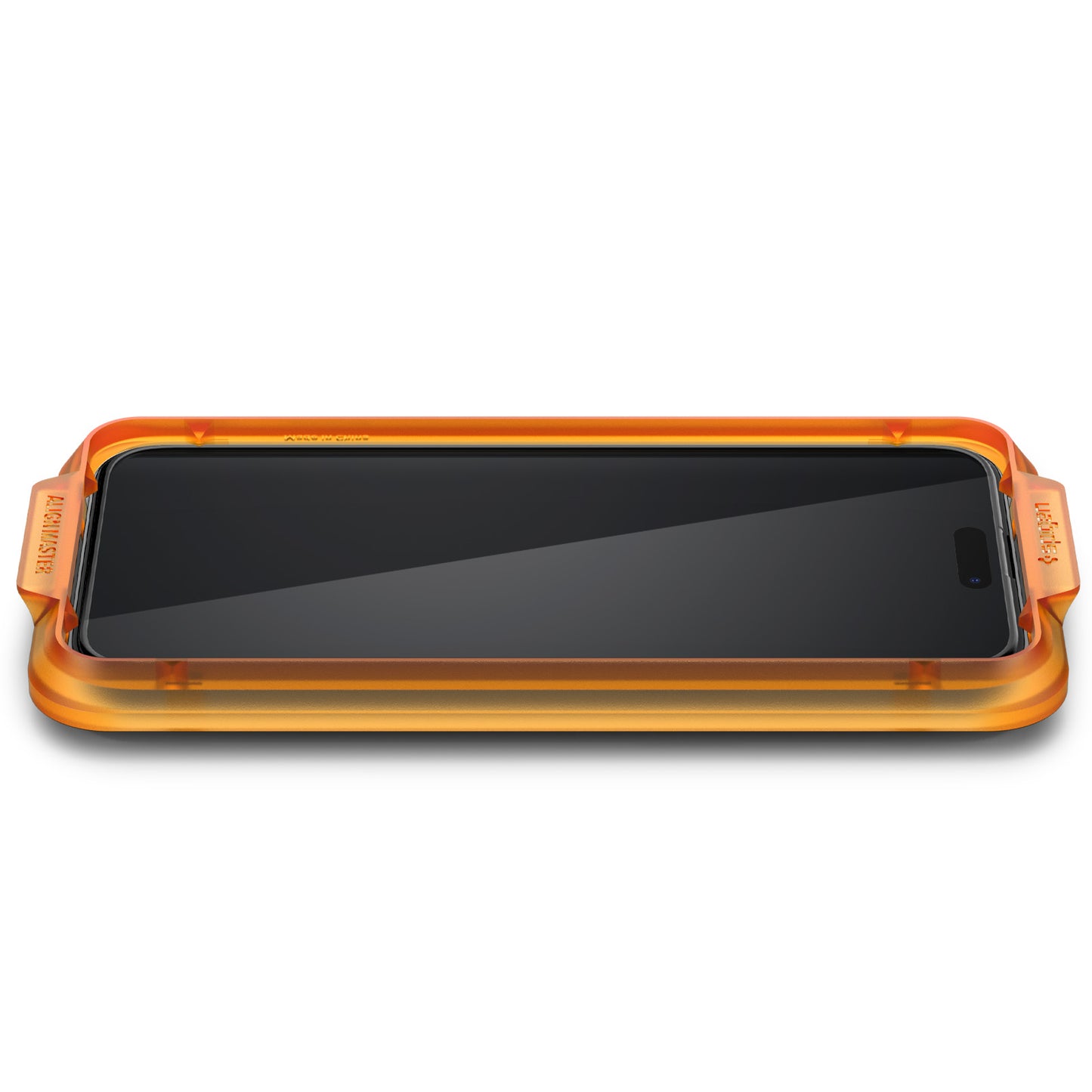 Spigen Glass tR AlignMaster 2 Pack, FC Black - iPhone 15