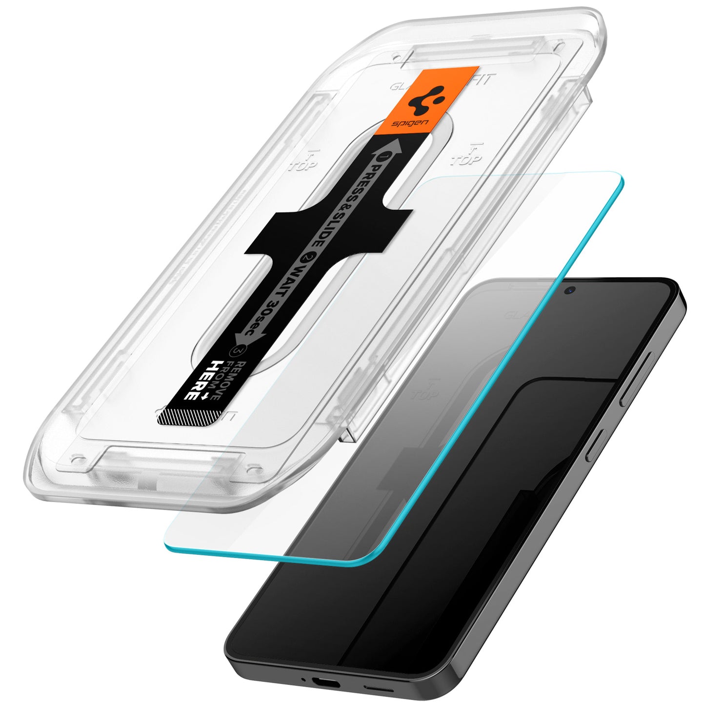 Spigen Glass tR EZ Fit HD Transparency 2 Pack - Samsung Galaxy S24