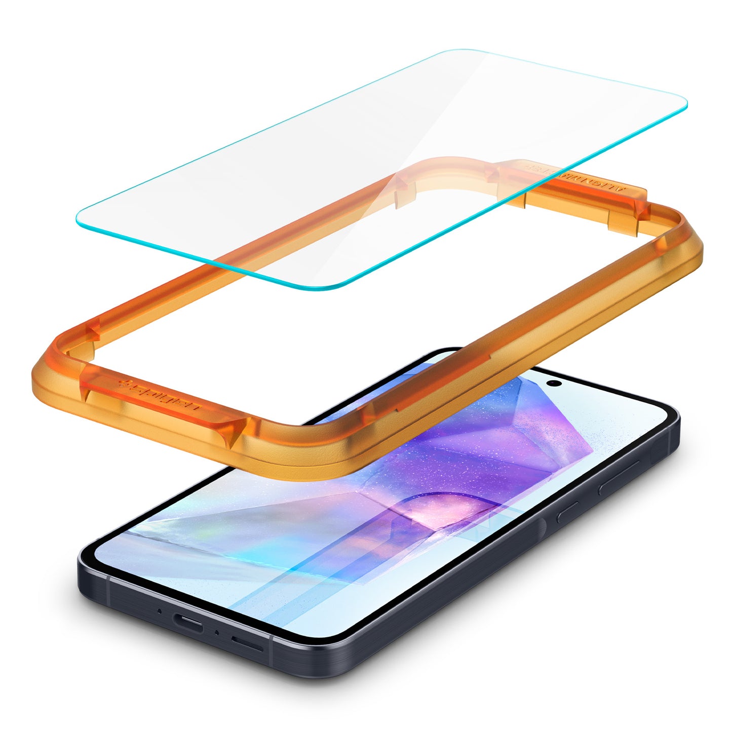 Spigen Glass tR AlignMaster 2 Pack - Samsung Galaxy A35