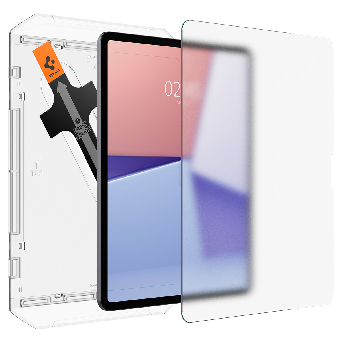 Displayschutz Spigen Paper Touch EZ Fit 1 Pack - iPad Air 12.9" 2024
