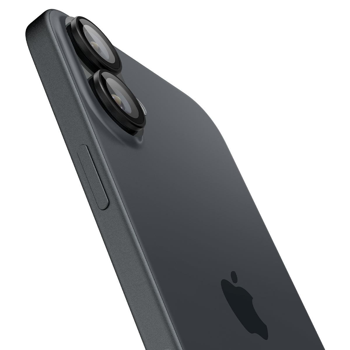 Spigen Glass tR EZ Fit Optik Pro 2 Pack, black - iPhone 16/16 Plus