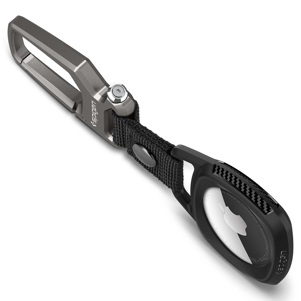 Spigen Rugged Armor, black - Apple AirTag