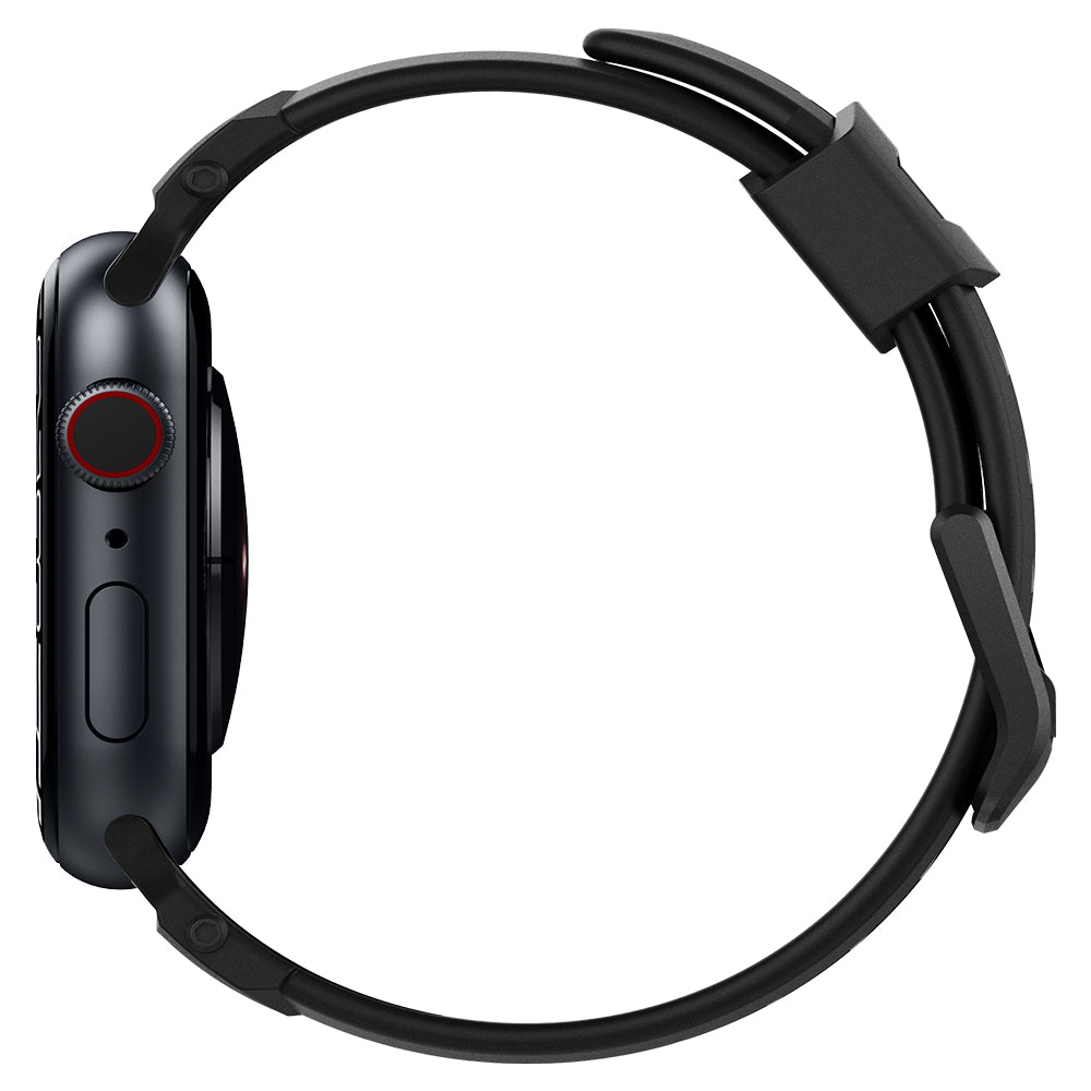 Spigen Rugged Band, matte black - Apple Watch 49mm/45mm/44mm/42mm