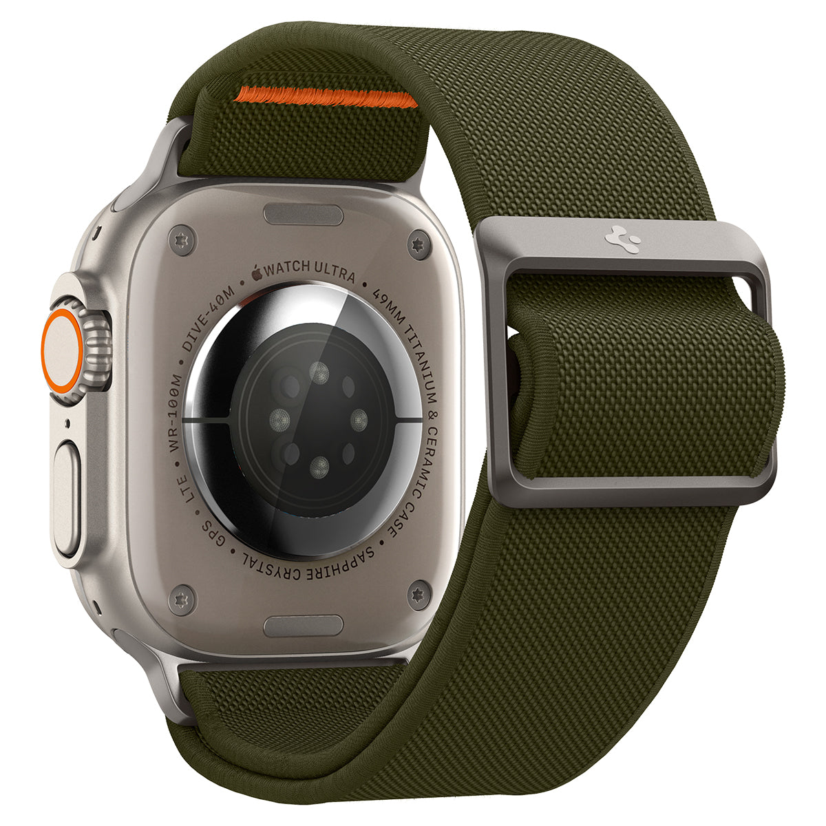 Spigen Lite Fit Ultra, khaki - Apple Watch 49mm/45mm/44mm/42mm