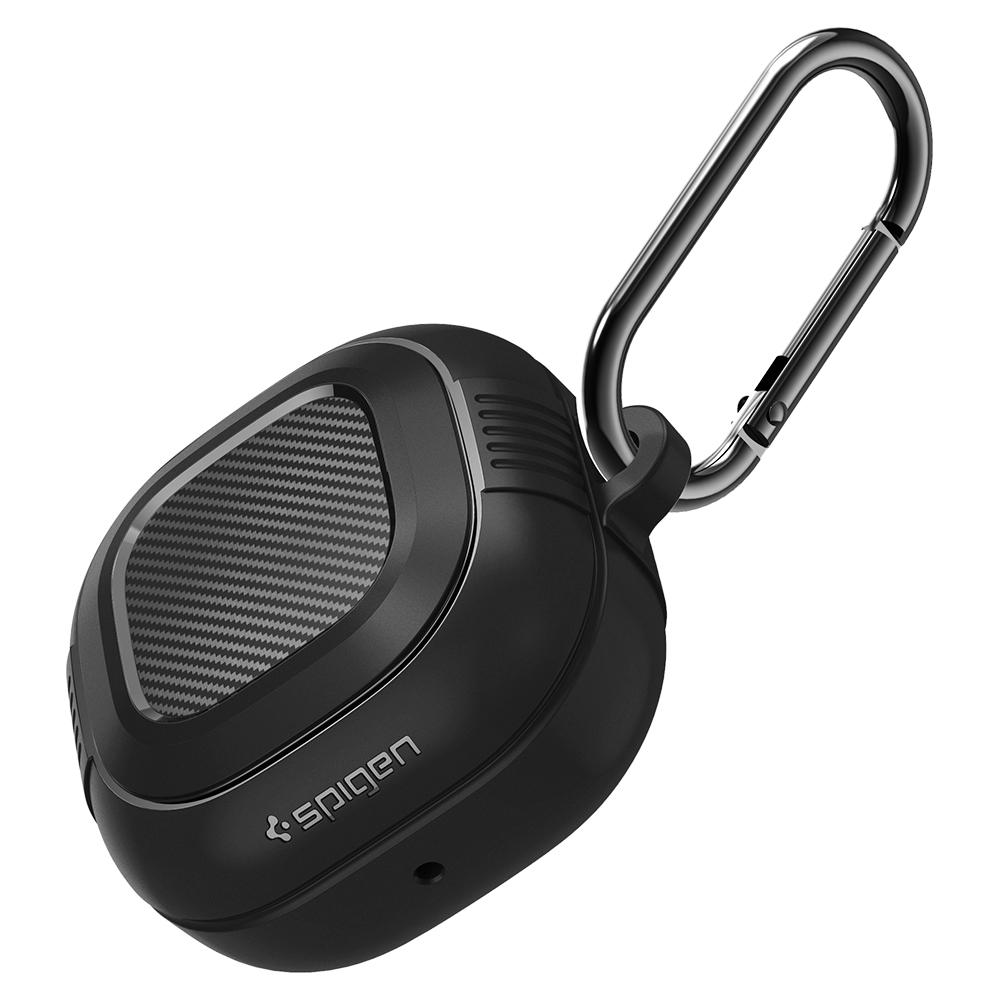 Spigen Rugged Armor, black - Samsung Galaxy Buds FE/Buds 2/Buds Pro 2/Buds Pro/Buds Live