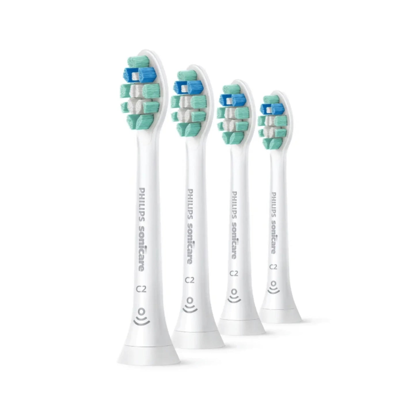 Philips Sonicare Optimal Plaque Defence Aufsteckbürsten in Weiß 4er Set.