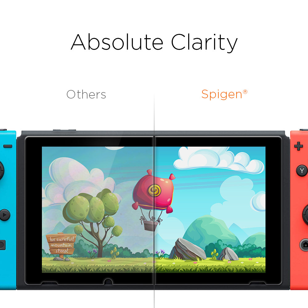 Spigen Glass tR SLIM 2 Pack - Nintendo Switch