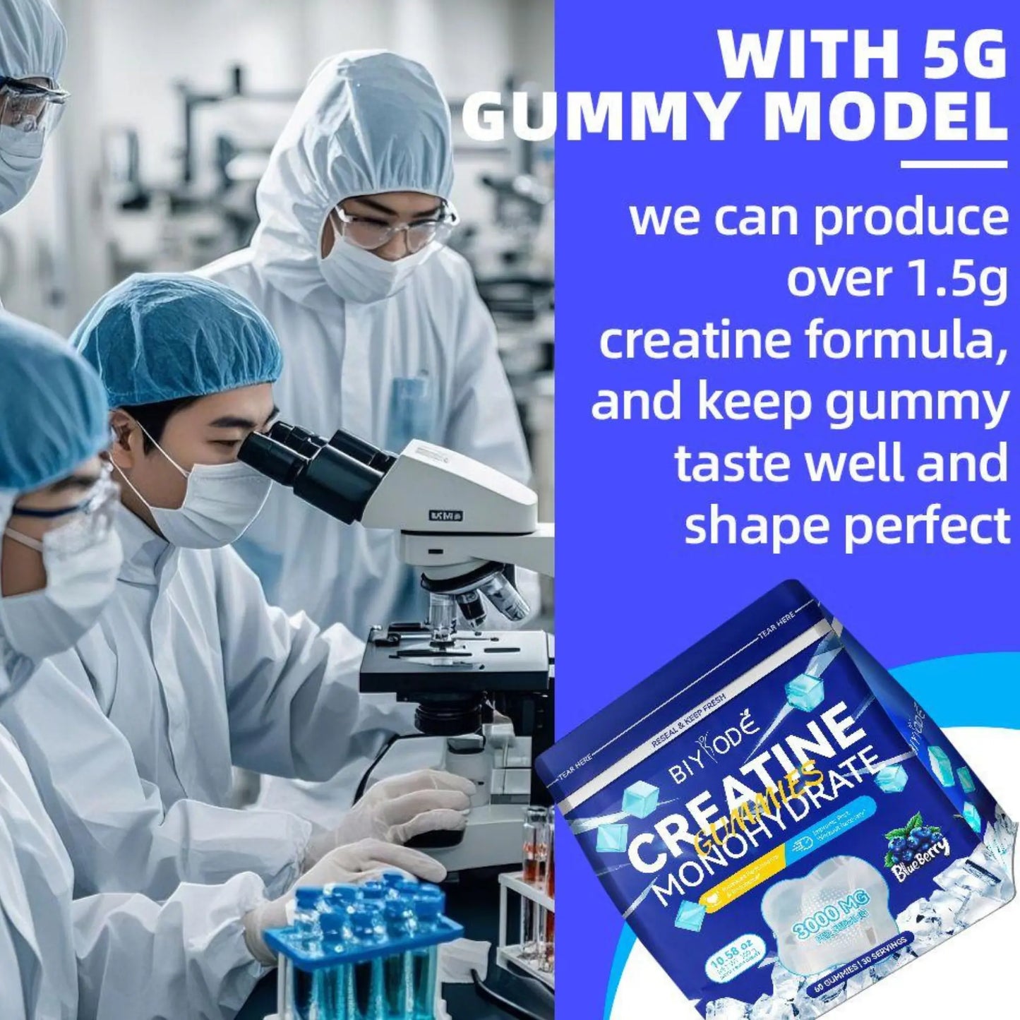 Kreatinmonohydrat Gummibärchen