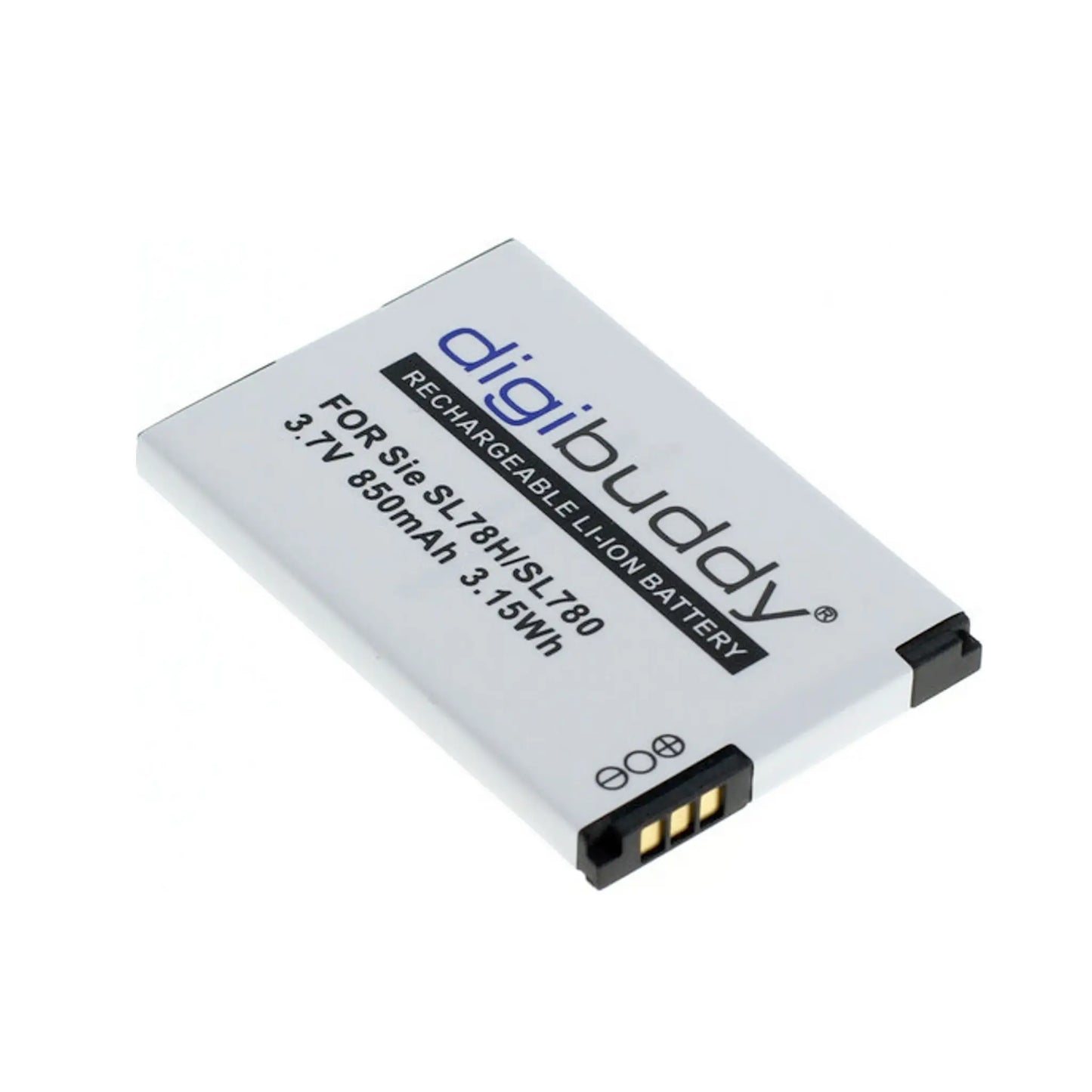 Auf diesem Produktbild wird der Digibuddy Akku SL78H-SL780 Li-Ion 3.7 Volt 850 mAh abgebildet