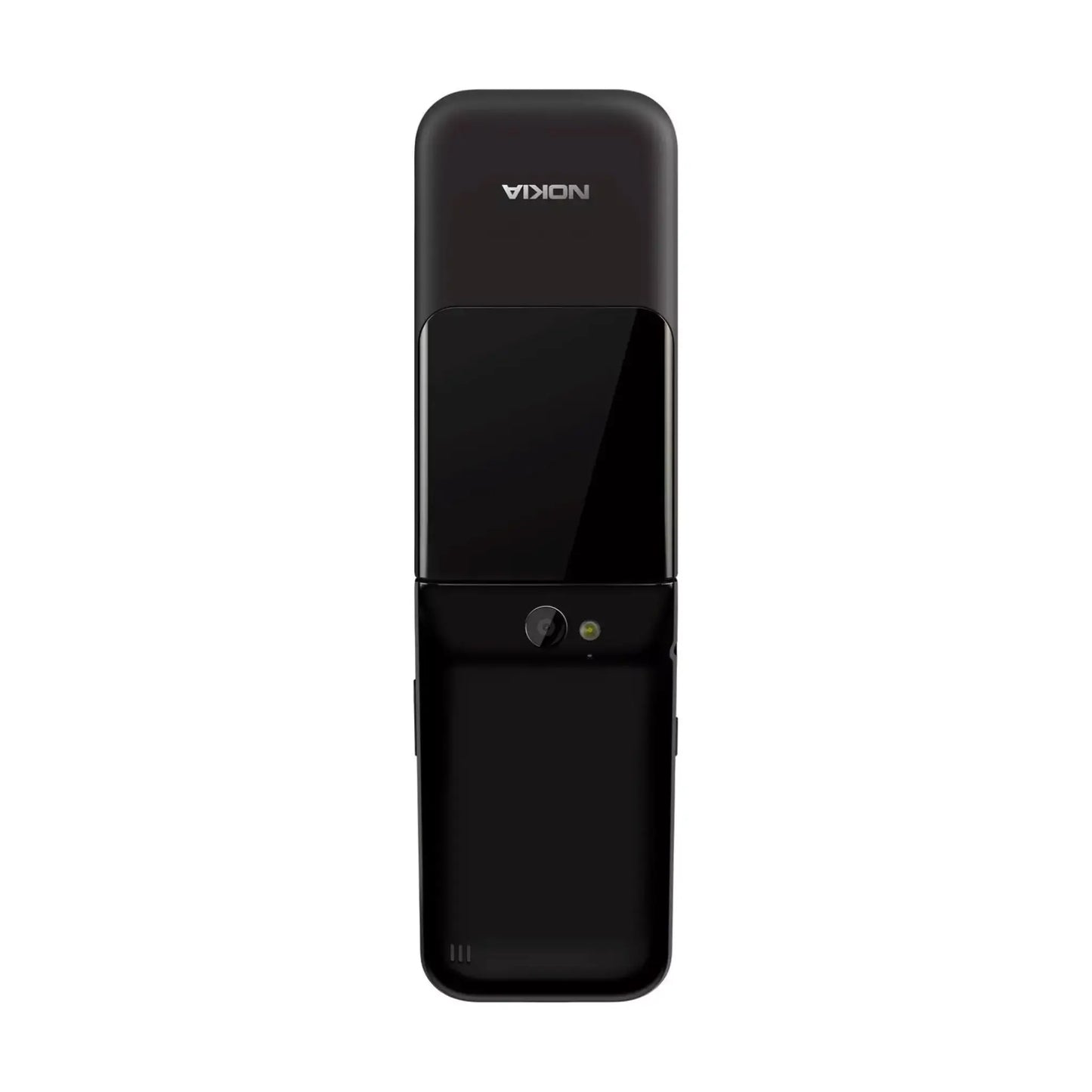 Das Bild zeigt das Nokia 2720 Flip (2019) Handy in Schwarz.