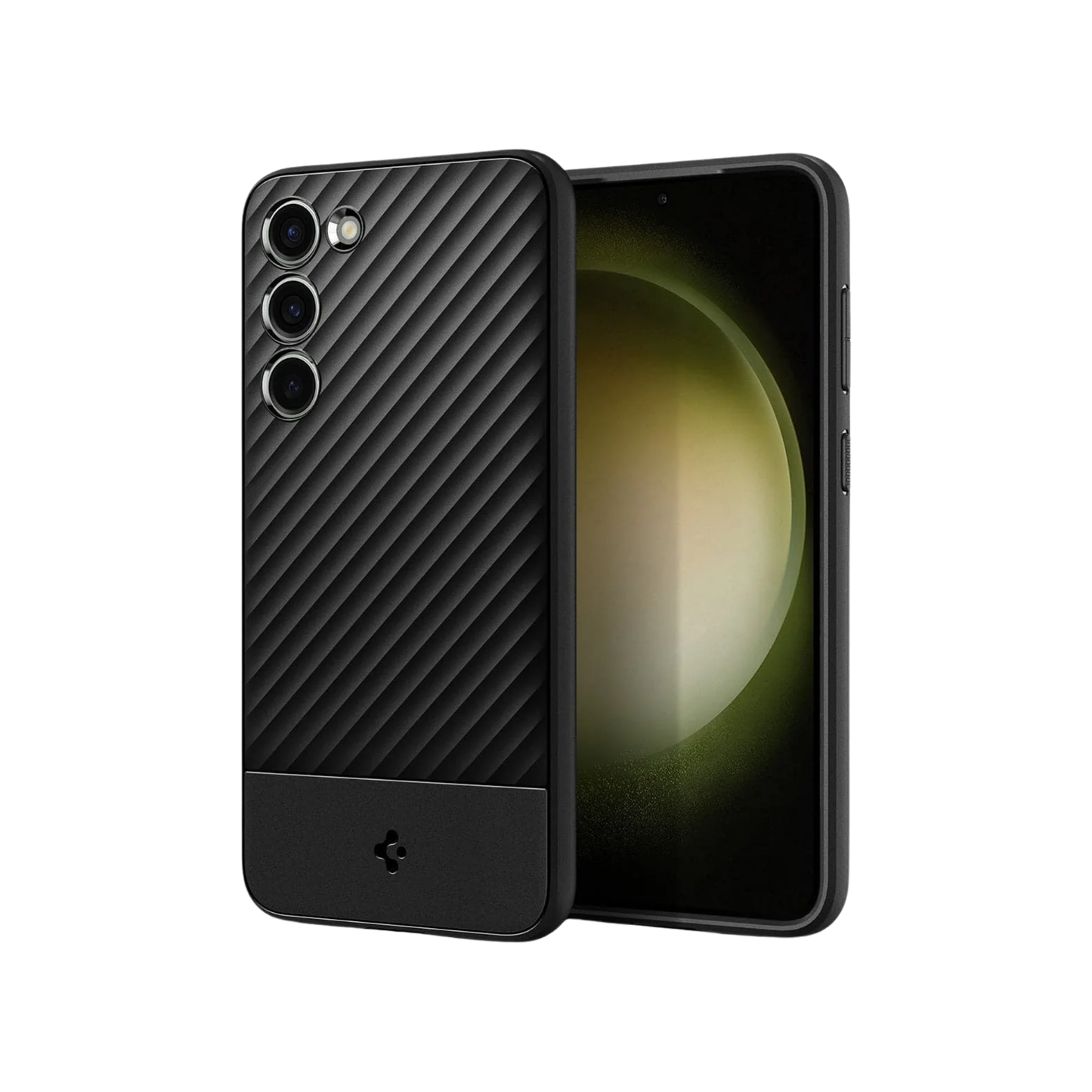Spigen Core Armor, matte black - Für Samsung Galaxy S23