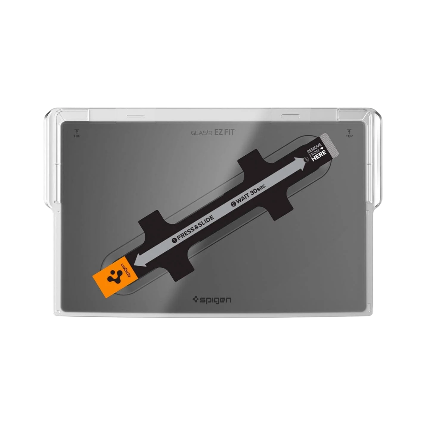 Spigen Für Tesla Screen Protector tR EZ Fit 1 Pack, FC black - Model S/X(2021/2022) 17"