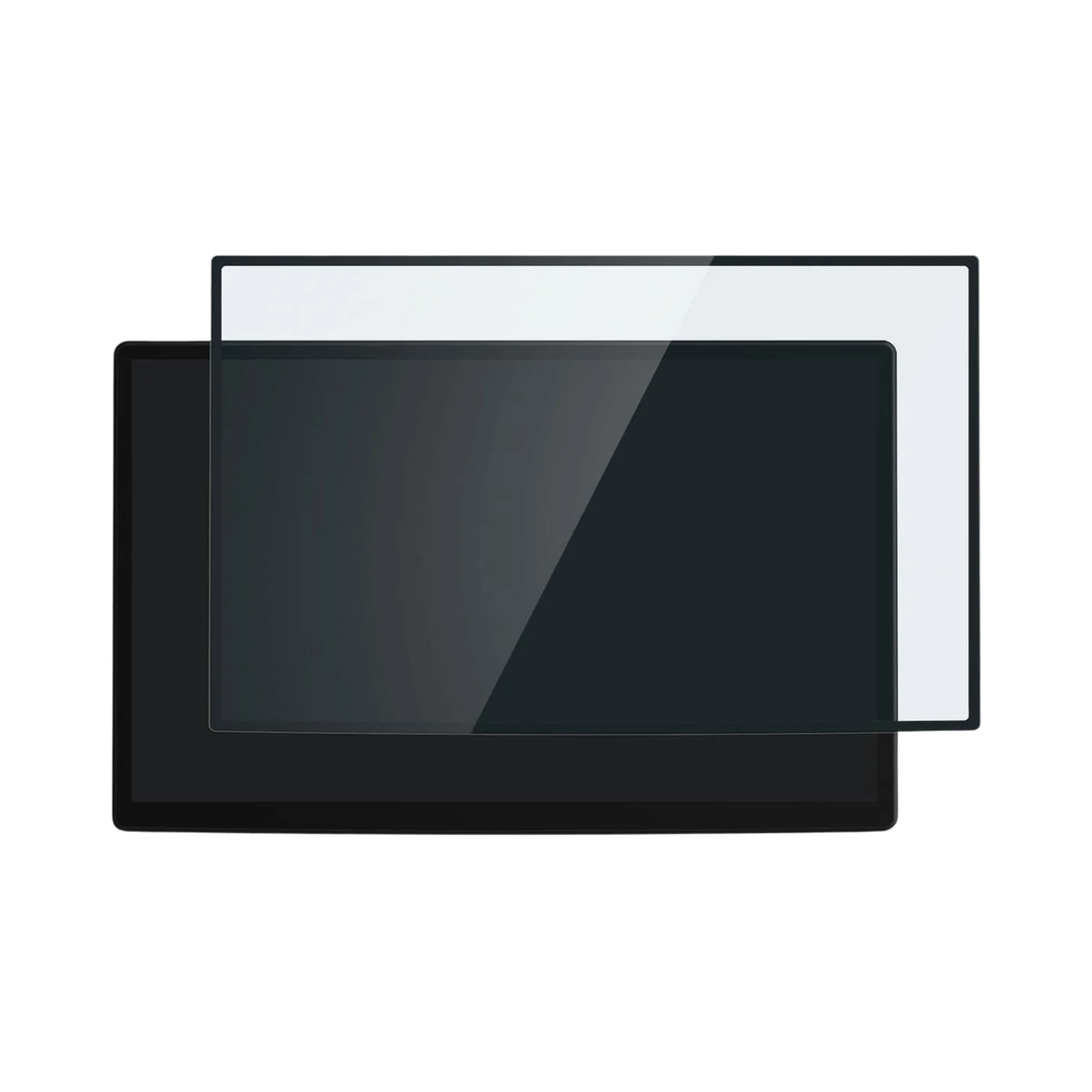 Spigen Für Tesla Screen Protector tR EZ Fit 1 Pack, FC black - Model S/X(2021/2022) 17"