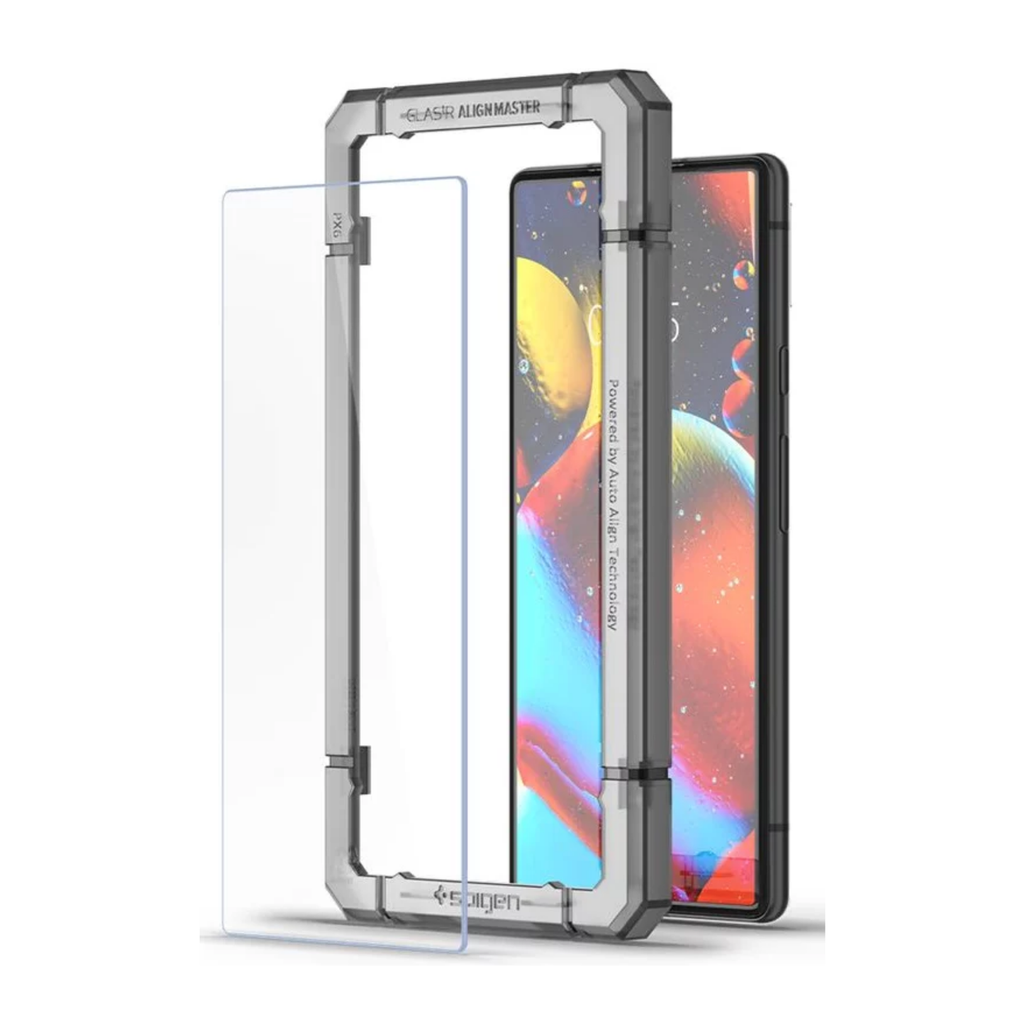 Spigen Glas.tR AlignMaster 2 Pack, clear - für Pixel 6