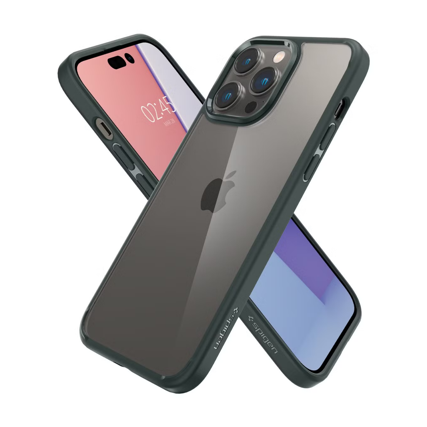 Spigen Ultra Hybrid, abyss green - für iPhone 14 Pro Max