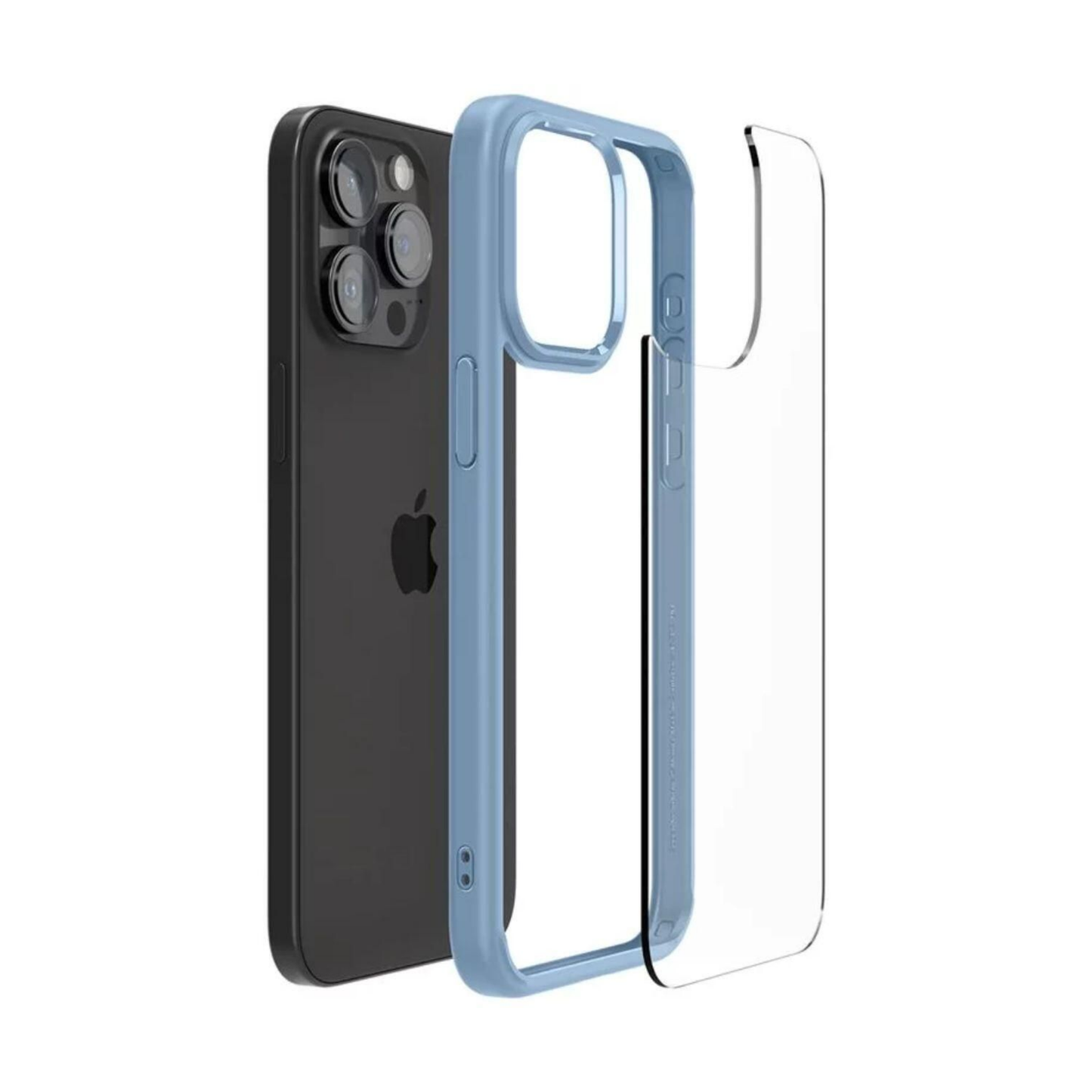 Spigen Ultra Hybrid, sierra blue - für iPhone 15 Pro Max