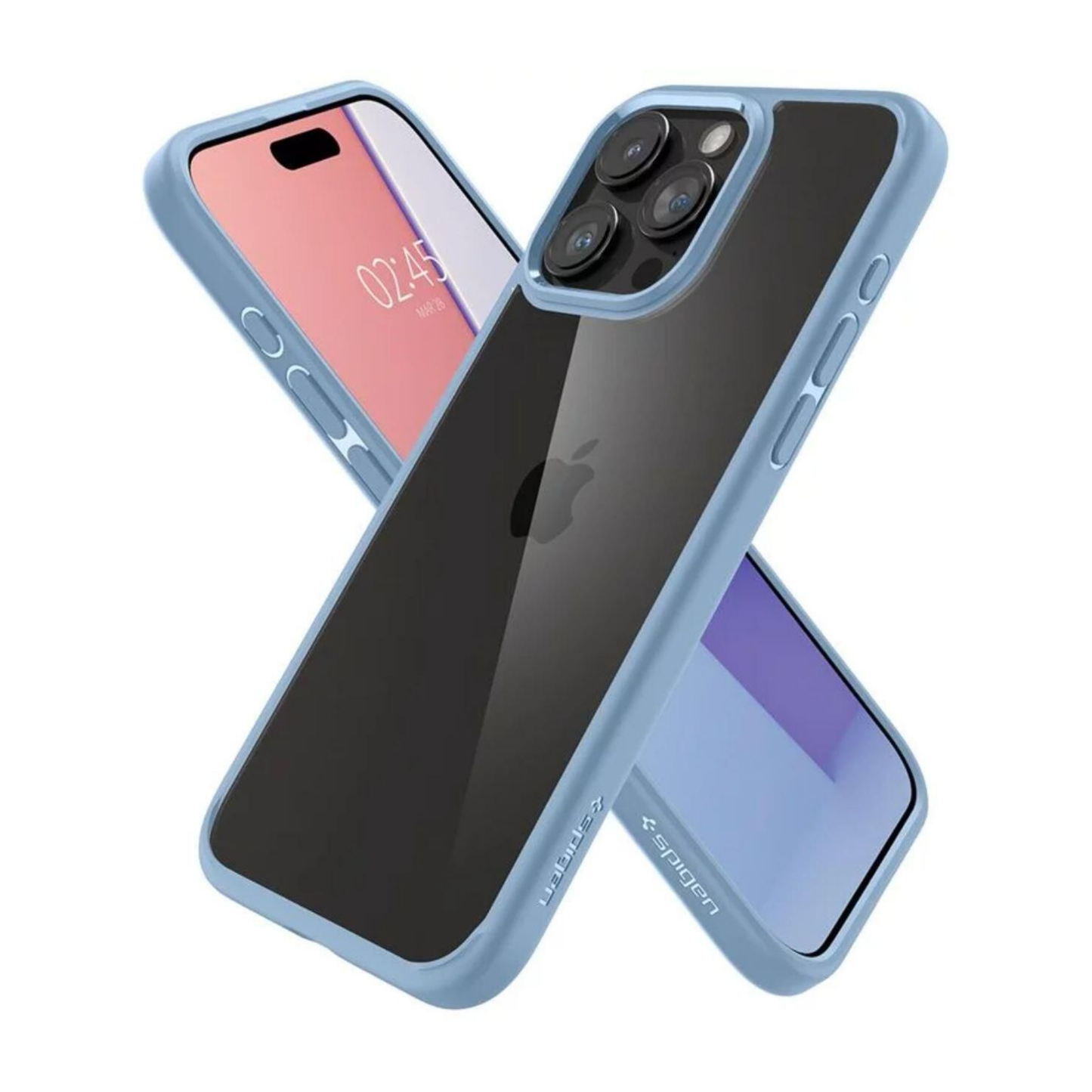 Spigen Ultra Hybrid, sierra blue - für iPhone 15 Pro Max