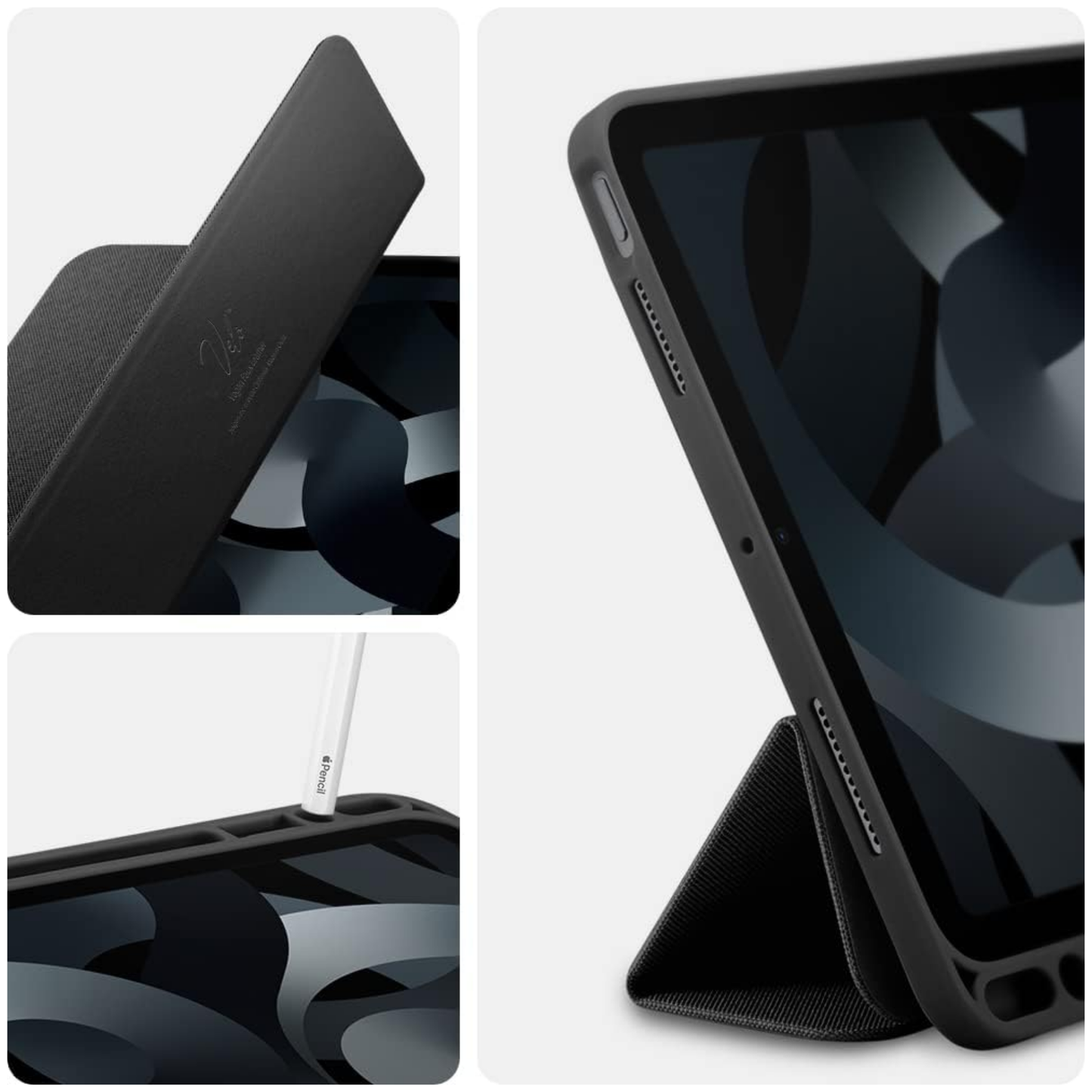 Spigen Urban Fit, black - für iPad Air 10.9" (2022/2020)