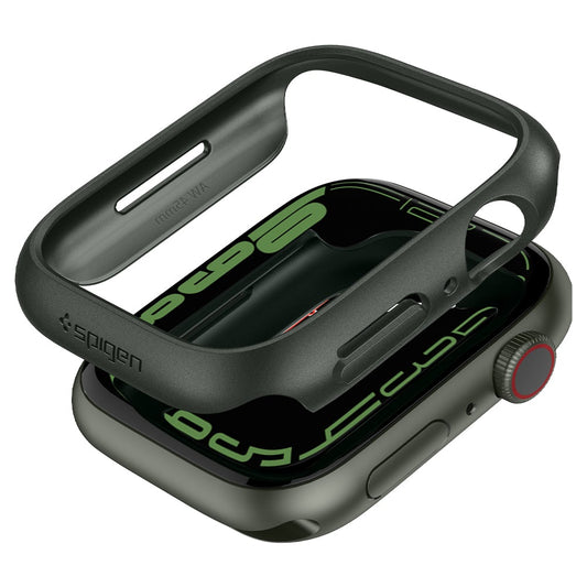 Spigen Thin Fit, green - Apple Watch 9/8/7 45mm
