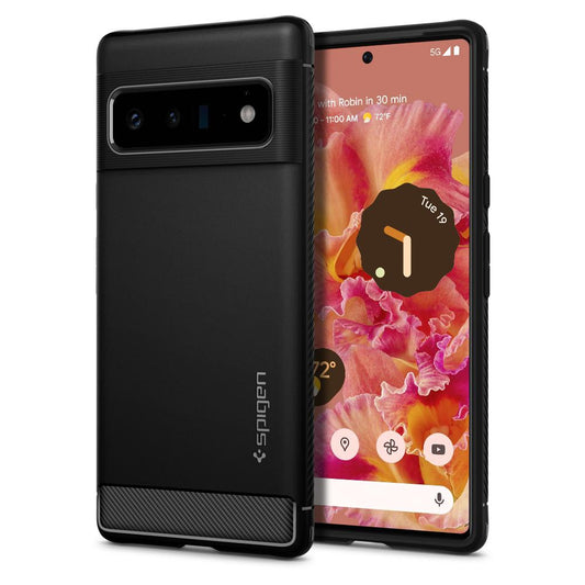 Spigen Rugged Armor, black - Google Pixel 6 Pro
