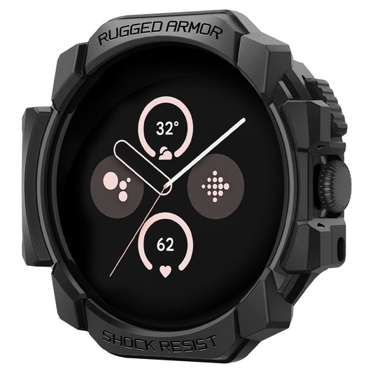 Spigen Rugged Armor, matte black - Google Pixel Watch 3/2/1 (41mm)