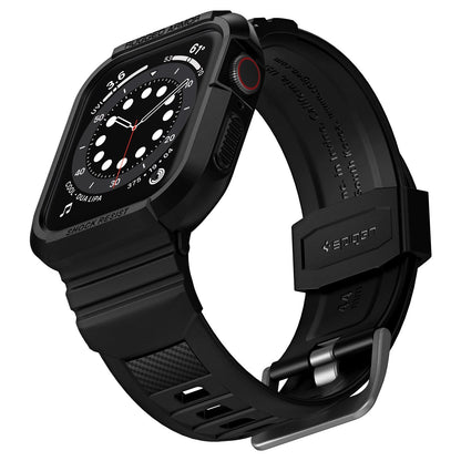 Spigen Rugged Armor Pro, black - Apple Watch 45mm/44mm