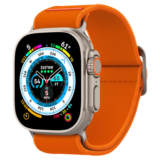 Spigen Lite Fit Ultra, orange - Apple Watch 49mm/45mm/44mm/42mm