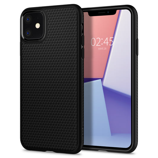 Spigen Liquid Air, black - iPhone 11
