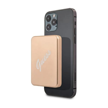 Guess GUPBMSVSLG MagSafe Powerbank 3000mAh, Gold – 5W
