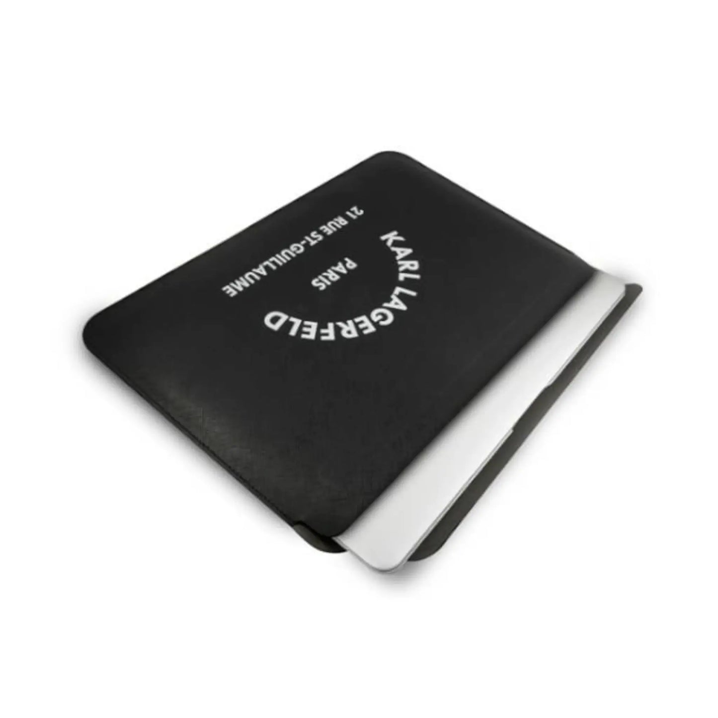 Karl Lagerfeld Laptophülle KLCS133RSGSFBK Saffiano RSG Schwarz – 13 Zoll